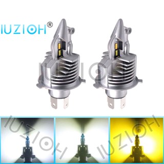 IUZIOH Led H4 Headlight H4 for Car Headlight H4 for Motorcycle LED Kit Auto Lamp HS1 LED Headlamp LED Bulb 16000LM 6500K White Yellow H4 Lamp DC12V