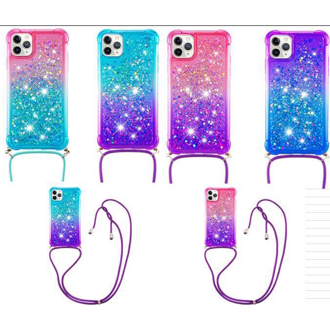 สายคล้องคอกันกระแทก Liquid Soft TPU สําหรับ Xiaomi Redmi K60 A1 A1 + 10C 7A หมายเหตุ 11S 11 4G 10 PR