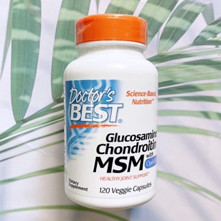 Glucosamine Chondroitin MSM with OptiMSM® 120 Veggie Caps (Doctors Best)