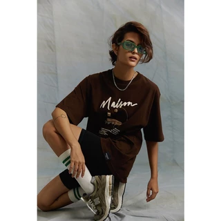 maison KEEPS | The Oversized Backache Solution Tee | Unisex | เสื้อยืดทรง Oversized ลายปริ้นท์ มี 2 sizeให้เลือก