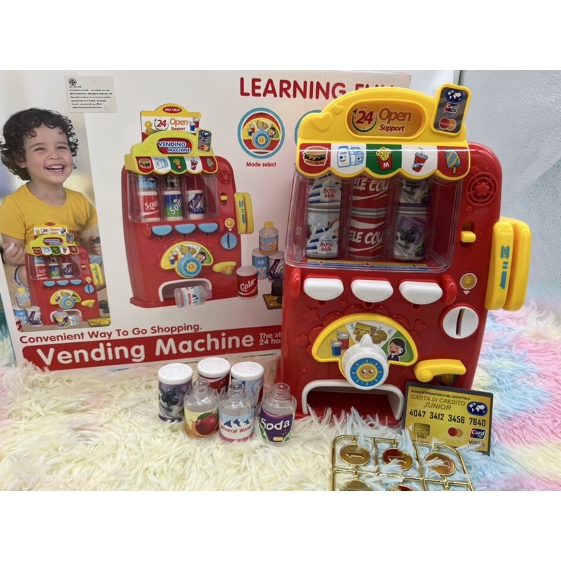 🌈ของเล่น ของเล่นเด็ก ตู้กดน้ำอัตโนมัติ Vending Machine ตู้กดน้ำญี่ปุ่น ตู้กดน้ำเด็ก