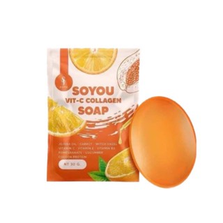 สบู่วิตซีคอลลาเจน Soyou VIT C CollagenSoap โซยู