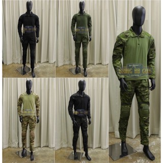 ชุดคอมแบท Gen3 (Combat Suit) (เสื้อ+กางเกง+สนับเข่า+สนับศอก)