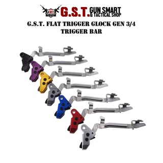 G.S.T. FLAT TRIGGER GLK GEN 3/4 WITH BAR