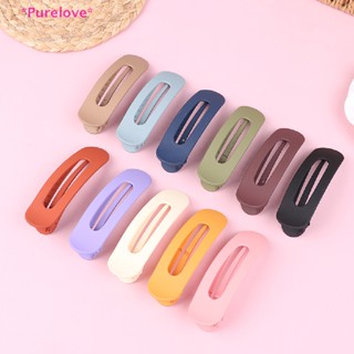 Purelove&gt; ใหม่ กิ๊บติดผม เนื้อแมตต์ รูปปากเป็ด สีแคนดี้ อุปกรณ์เสริม 1 ชิ้น