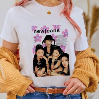 เสื้อยืดแฟชั่น Kpop NewJeans Tshirt, Retro NewJeans Y2k Sweatshirt, Y2K Sweatshirt, Hype Boy Tshirt, New Jeans Fan Merch