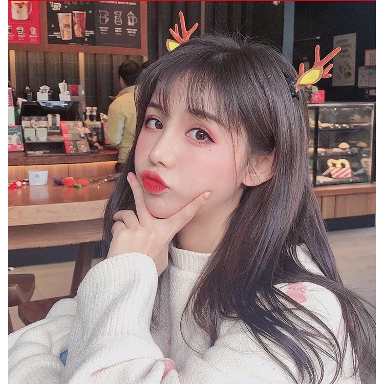 ใหม่2023 พร้อมส่งในไทยราคาถูก กิ๊บติดผม เขากวาง กิ๊บเเฟชั่น กิ๊บตกเเต่งผม ของตกเเต่งคริสมาสต์ นุ่มไม่ดึงผม