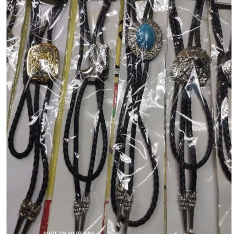 สายโบโลไท้คาวบอยมีหลายแบบจี่ซิงค์มีพร้อมตุ่ม