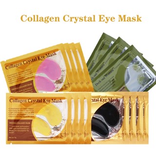 500packs =1000pcs Under Eye mask Remove Dark Circles Wholesale Collagen Anti Wrinkl Moisturizing Crystal Eye Patch Skin