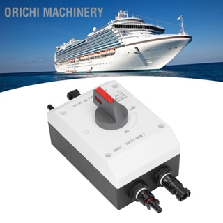 Orichi Machinery สวิตช์โฟโตโวลตาอิก Dc 4P พร้อมตัวแยก Pv พลังงานแสงอาทิตย์ Dc1200V 32A Ip66 กันน้ํา