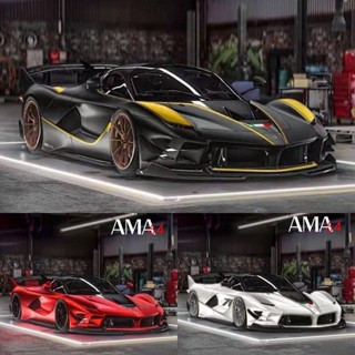 AMA64 FXX-K EVO Super Racing White,black,metallic red 1:64