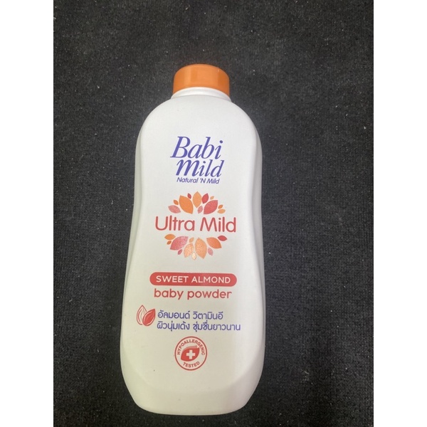 แป้งเด็ก Baby Mild Ultra Mild Sweet Almond baby powder 380 g