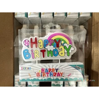 🟠🚚🇹🇭 สินค้าพร้อมส่ง (ร้านไทย) 🇹🇭🟠 เทียนวันเกิด เทียนป้ายวันเกิด HAPPY BIRTHDAY แบบเยอะมาก ลายฟรุ้งฟริ้งน่ารักมาก 🎂🎉🥳🎈
