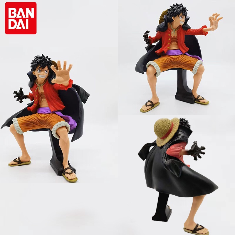 New Siamese Doll Anime Wano Country Haoshoku Haki Luffy Doll Toy PVC ...