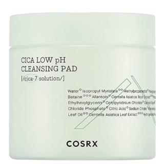 Cosrx Pure Fit CICA แผ่นทําความสะอาด pH ต่ํา ขนาดจัมโบ้ (100 แผ่น) วันหมดอายุ: 2025.03