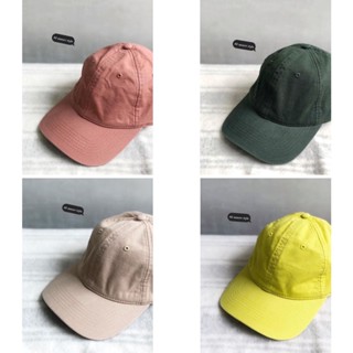 หมวกแก๊ปผู้ชาย ผู้หญิง สีพื้นผ้าคอตตอน Cap - 004