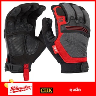 MILWAUKEE ถุงมือ HEAVY DUTY (Demolition) M (48-22-8731), L (48-22-8732) ถุงมือช่าง