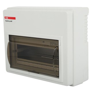 "ABB" SCP10 ตู้คอนซูเมอร์ยูนิต 10 ช่อง (ตู้เปล่า) ABB Consumer Unit SCP10 สำหรับไฟ 1 เฟส 2 สาย