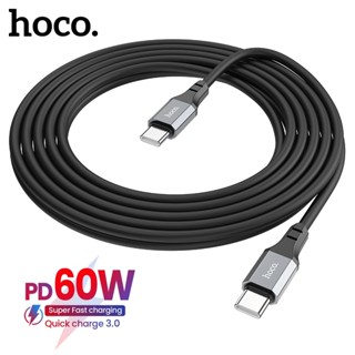 Hoco สายชาร์จ USB C PD X92 60W USB C เป็น USB C Type C 3A TypeC ยาว 3 เมตร สําหรับ Samsung Xiaomi 12 POCO