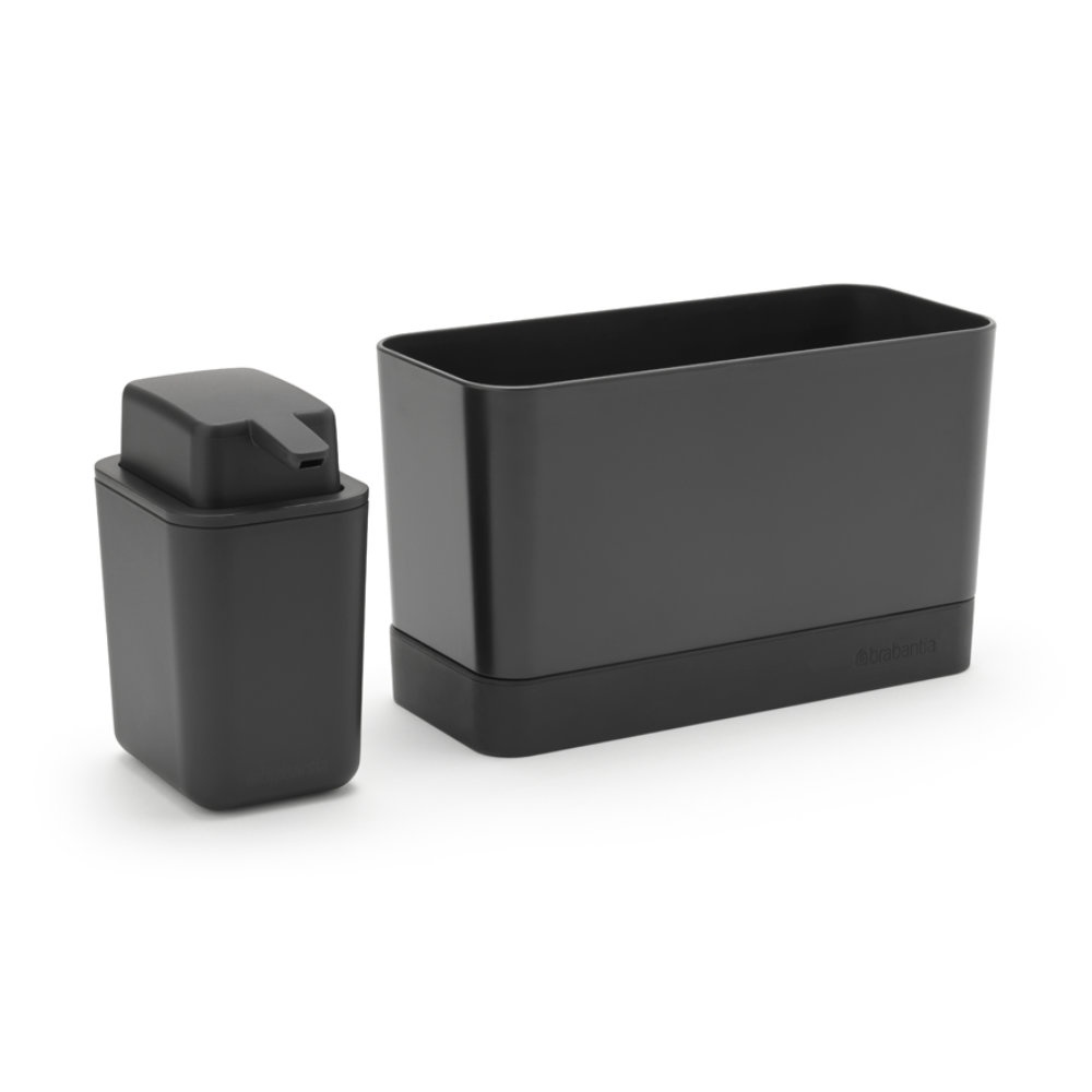 Brabantia ที่ใส่อุปกรณ์ทำความสะอาด ที่ใส่อุปกรณ์ล้างจาน SinkSide Sink Organiser Set