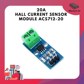 20A Hall Current Sensor Module ACS712-20