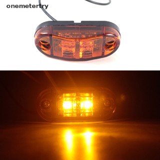 Onem ไฟสัญญาณเตือน LED 10V 30V สีเหลือง สีส้ม สีขาว สีแดง สําหรับรถยนต์ รถบรรทุก รถพ่วง 1 ชิ้น