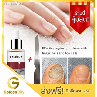 LANBENA เซรั่มเล็บ เล็บขบ เชื้อรา 15ml (แถมฟรี!! ตะไบเล็บ) Nail Repair Essence Serum