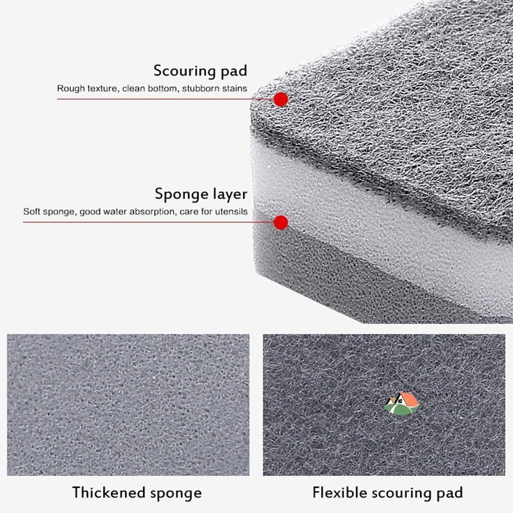 Karen แปรงฟองน้ํา สําหรับทําความสะอาดจาน 5 ชิ้น - รูปที่ 7