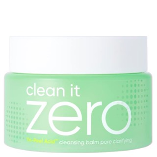 Banila CO Clean It Zero Pore Clarifying Cleansing Balm บาล์มทําความสะอาดรูขุมขน 3.38 fl.oz / 100ml (วันหมดอายุ: พฤศจิกายน 2025)