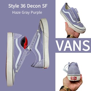 （ยิงจริง）Vans Style 36 VR3 SF หมอกสีเทาสีม่วง ของแท้100%💯รองเท้าผ้าใบ รองเท้า รองเท้าวิ่ง รองเท้า Vans-1-4