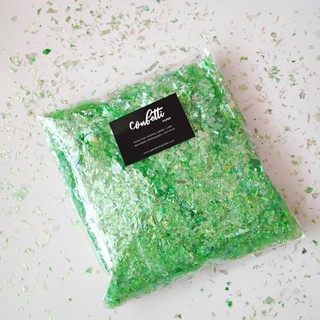 กระดาษโปรย Candy Paper Random Confetti - Green (100g)