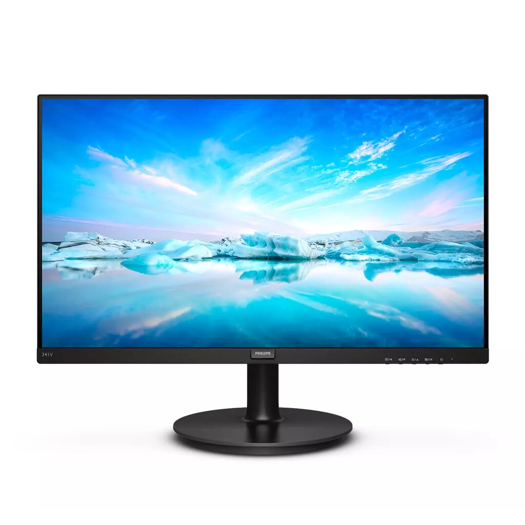 Monitor 23.8'' PHILIPS 241V8/67 (IPS, VGA, HDMI) 75Hz รับประกัน 3ปี