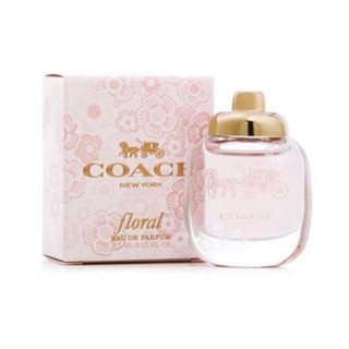 Coach New York Floral Eau De Parfum 4.5 ml. ของแท้