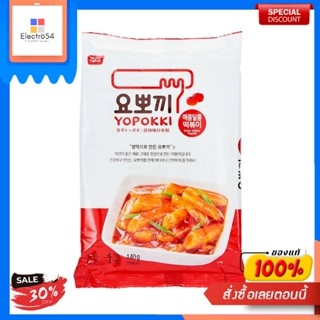 YOPOKKI โยโปกิ สวีทแอนด์สไปซี่ต๊อกโบ๊กกิ 120ก.YOPOKKI Yopoki Tteokbokki sucré et épicé 120g.