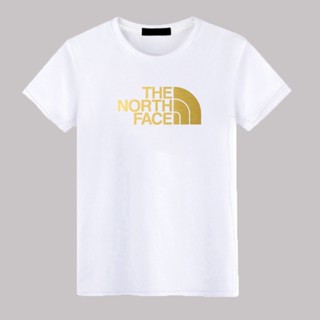 THE NORTH เสื้อยืดแขนสั้นคู่รักสไตล์สตรีท