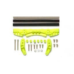 ชุดเบรค TAMIYA mini4wd 95535 Brake Set (for AR Chassis) (Fluorescent Yellow)