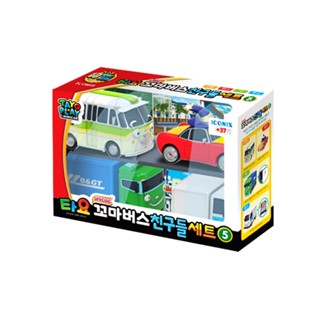 TAYO Special Little Bus Friends Set 5, Little Toy Car