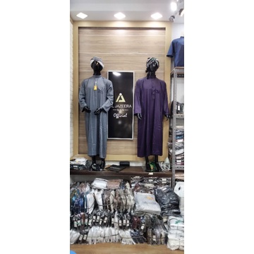 ใหม่ AL-JAZEERA MENS ROBE AVAILABLE สีหลากหลาย