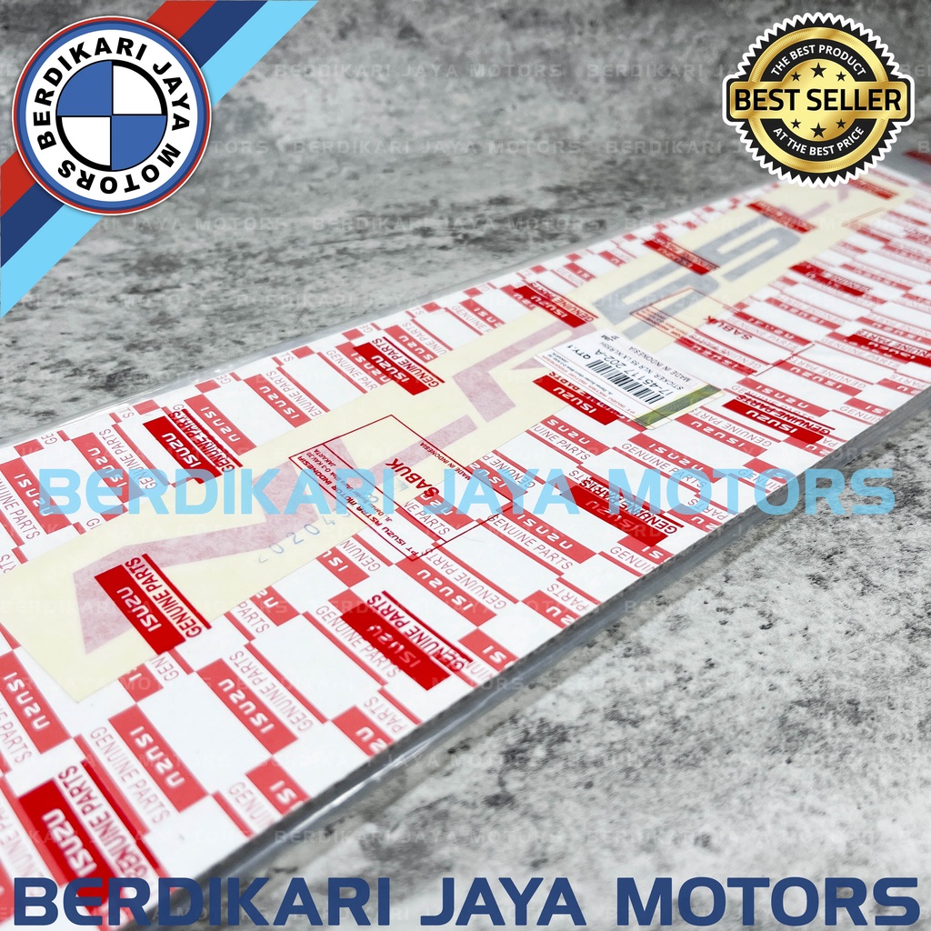 สติ๊กเกอร์สติ๊กเกอร์สติ๊กเกอร์ STRIKER SETIKER DECAL SHIELD ด้านหน้า CABIN ISUZU GIGA NLR 55 LX NLR5