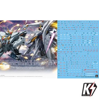 Waterdecal CG HG XI Gundam VS Penelope #ดีคอลน้ำสำหรับติดกันพลา กันดั้ม Gundam พลาสติกโมเดลต่างๆ