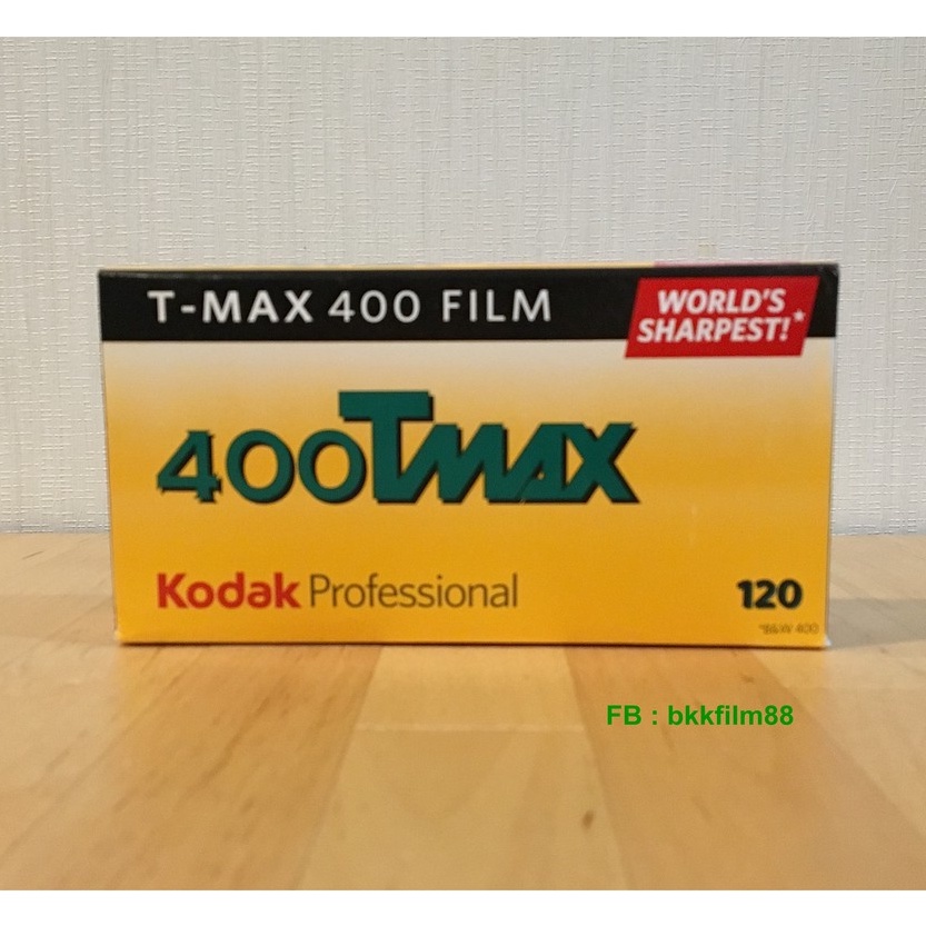 ฟิล์มขาวดำ 120 pack5ม้วน Kodak 400 ​Tmax 120 Medium Format black and white film T-Max ฟิล์มถ่ายรูป