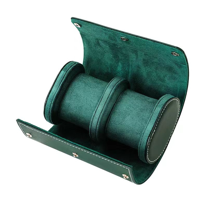 พร้อมส่ง*กล่องนาฬิกา（PUหนัง+ในผ้าสักหลาด）กล่องใส่นาฬิกาพกพา ขนาด 1 2 3 เรือน Watch Box