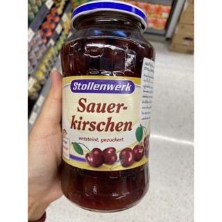 Stollenwerk Sauer - Kirschen 680 G. เชอร์รี่เปรี้ยว ตราซตอลเลนแวร์ด