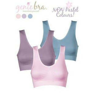 Genie Bra Set สีพาสเทล