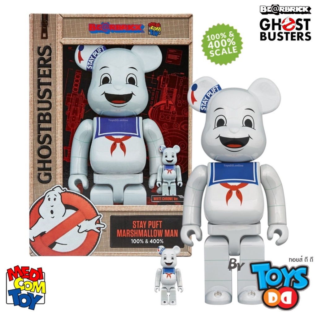 BE@RBRICK STAY PUFT MARSHMALLOW 1000％無料