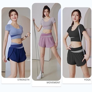 Braclothes#25/26/30 ชุดเซ็ทออกกำลังกาย เสื้อ บรา กางเกงขาสั้น (แยกขาย)