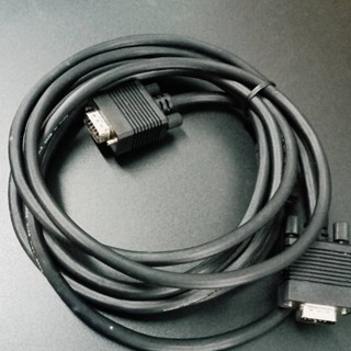 สาย VGA หัวสีดำ VGA CABLE M/M , M/F ความยาว  / 3 / 5 / 10 เมตร