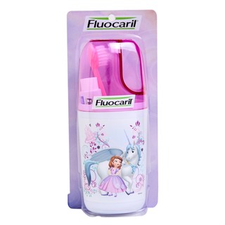 FLUOCARIL ฟลูโอคารีล มิ้ลค์ทีธ เซ็ทแปรงสีฟันและยาสีฟัน