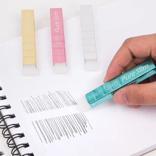 (นำเข้าจากญี่ปุ่น) ยางลบโฟมเพียวสลิม SAKURA PURE SLIM FOAM ERASER