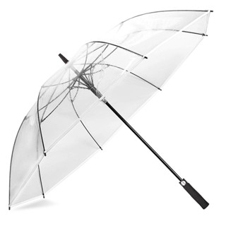 ZOMAKE Clear Golf Umbrella, Large Windproof Umbrella Automatic Open Rain Umbrella for Women Wedding Umbrella